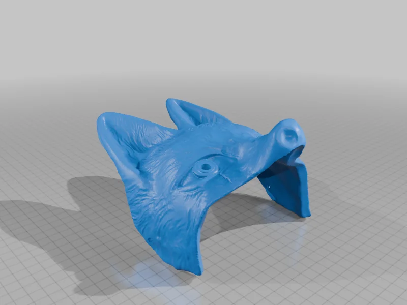 3D модель 3D модель маски Хинако Фокс - Silent Hill - фото 4