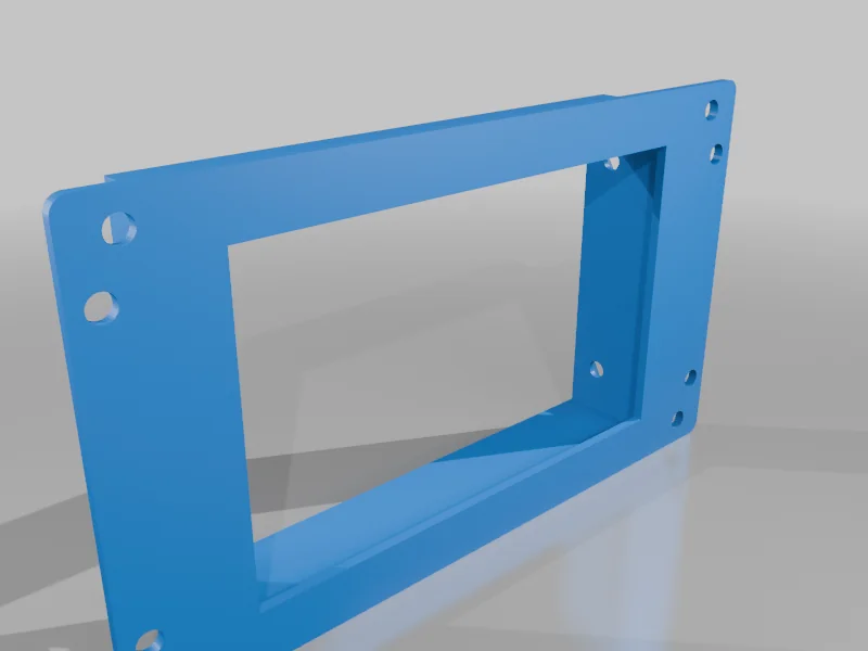 3D модель Адаптер для нижней установки с креплениями (100x39) - фото 4