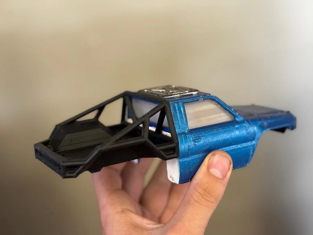 3D модель Ліжко та каркас для SCX24 Pinched Toyota - фото 3