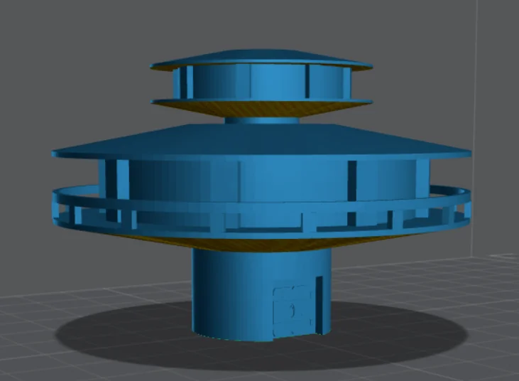 3D модель Разнообразные здания 2 для Battletech - фото 2