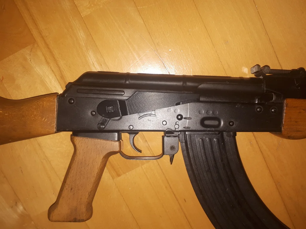 3D модель Амбидекстрийный селектор огня для АК - фото 5