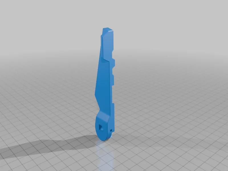 3D модель Амбидекстрийный селектор огня для АК - фото 6