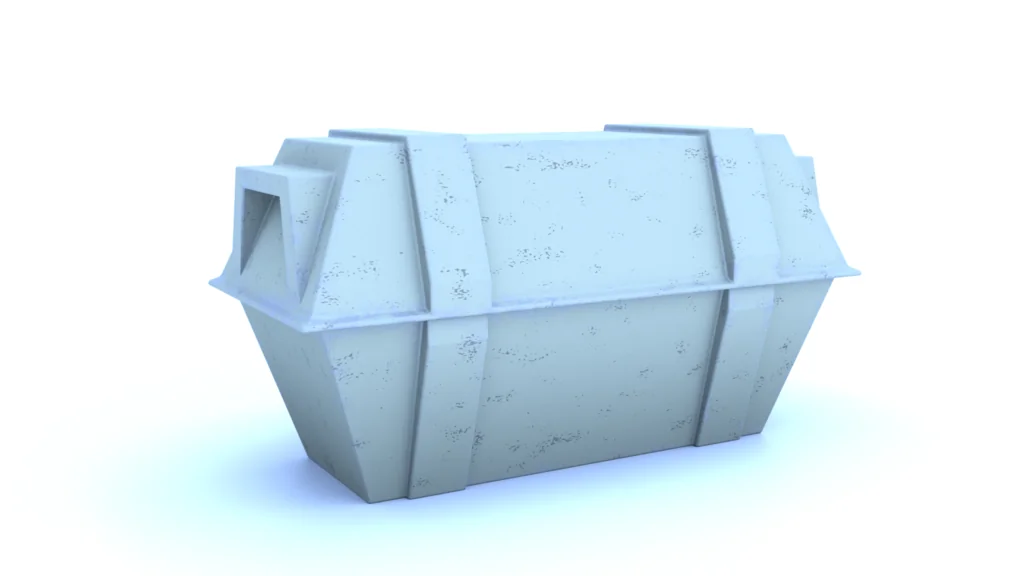 3D модель Ящик командного центра Эхо Базы - фото 3