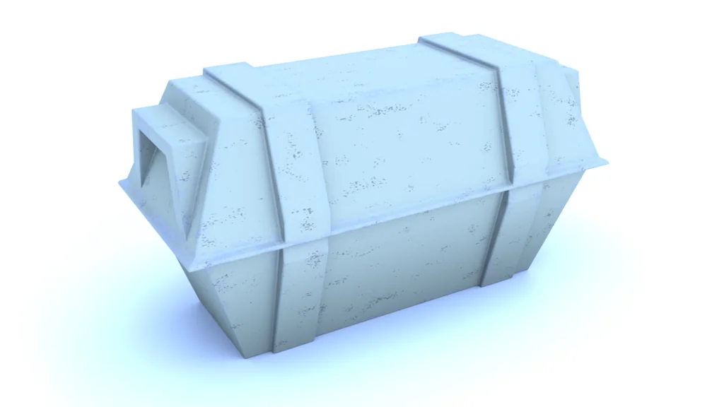 3D модель Ящик командного центра Эхо Базы - фото 6