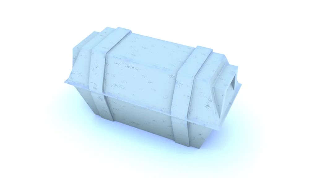 3D модель Ящик командного центра Эхо Базы - фото 7