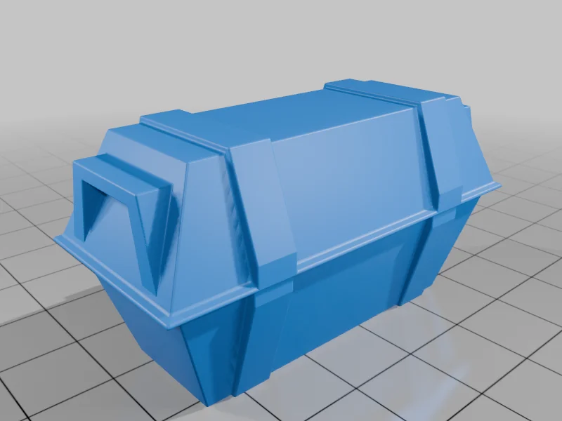 3D модель Ящик командного центра Эхо Базы - фото 12