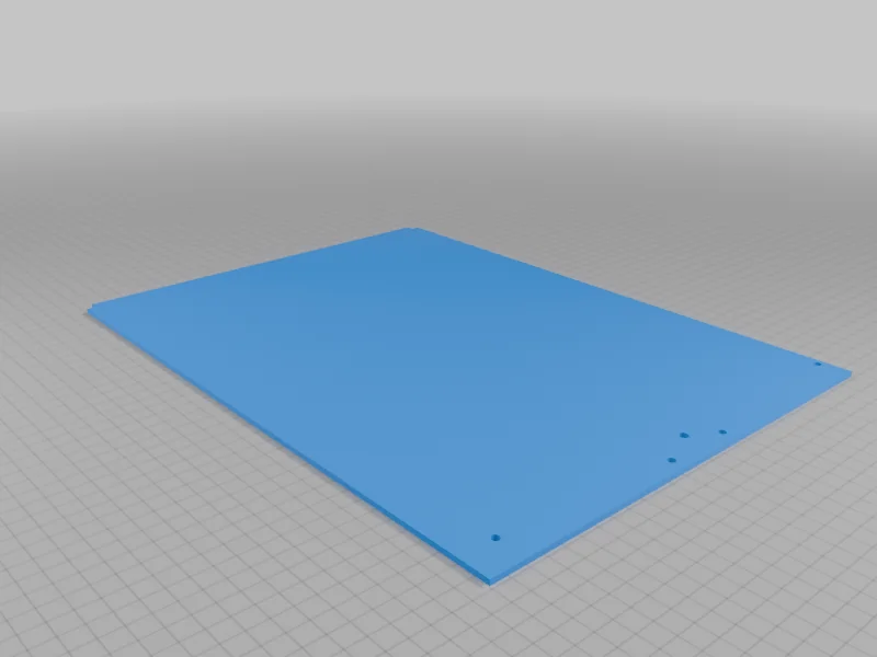 3D модель Панели для корпуса принтера FF AD5X - фото 3