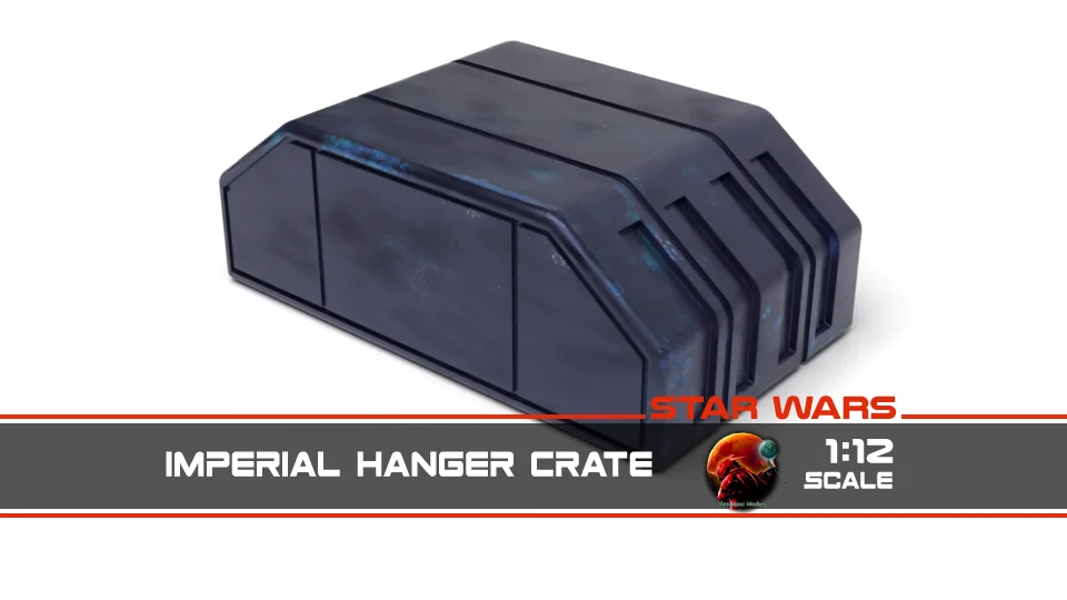 3D модель Модель імперського ящика для ангарів Star Wars - фото 1