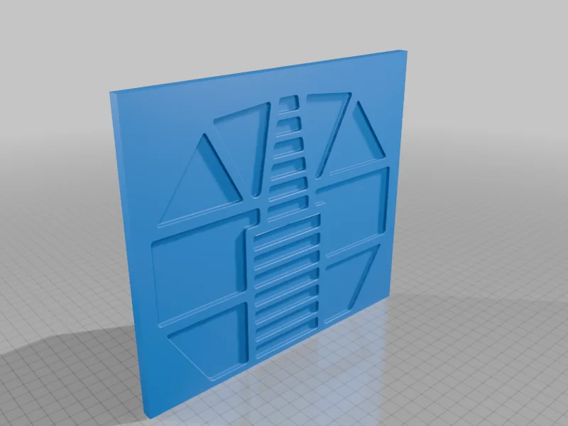 3D модель Дверь коридора тюремного корабля - фото 12