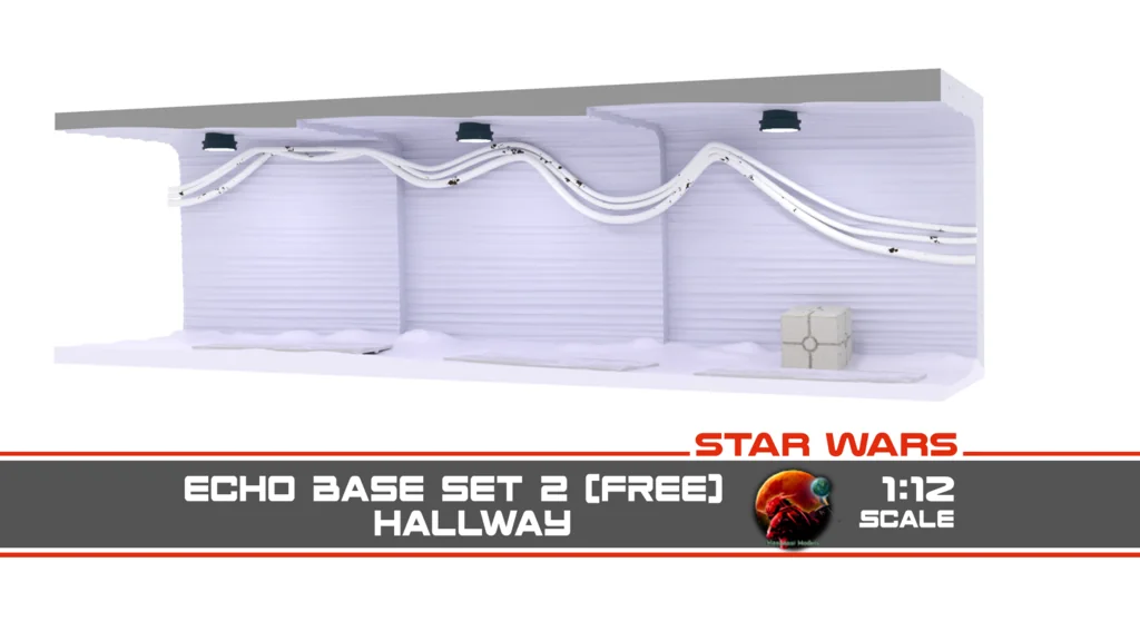 3D модель Модель коридора Эхо Базы 2 STL