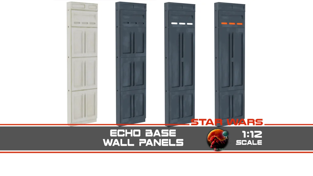 Панели стен Echo Base для 3D-моделирования