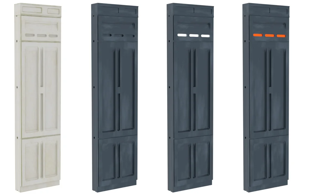 3D модель Панели стен Echo Base для 3D-моделирования - фото 6