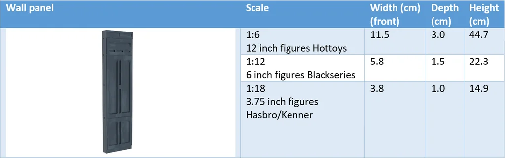 3D модель Панели стен Echo Base для 3D-моделирования - фото 8