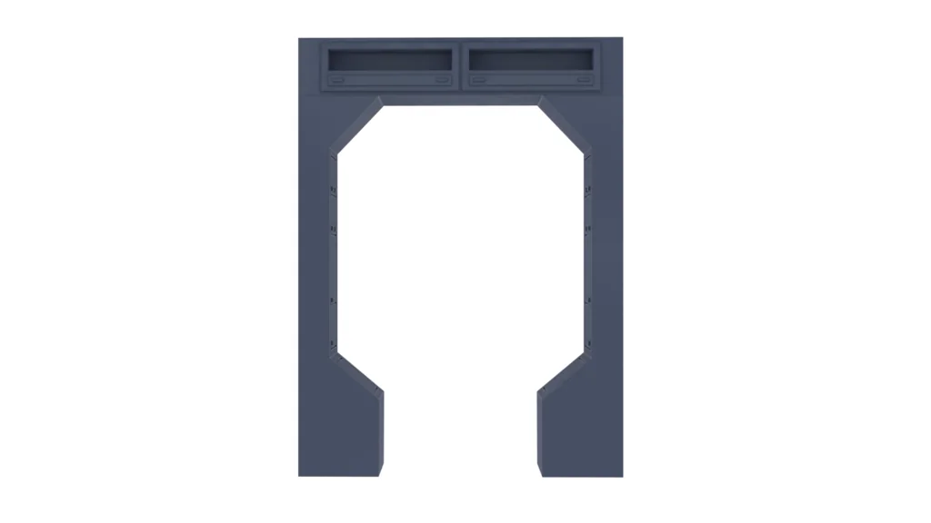 3D модель Колонна Звезды Смерти для диорамы - фото 3