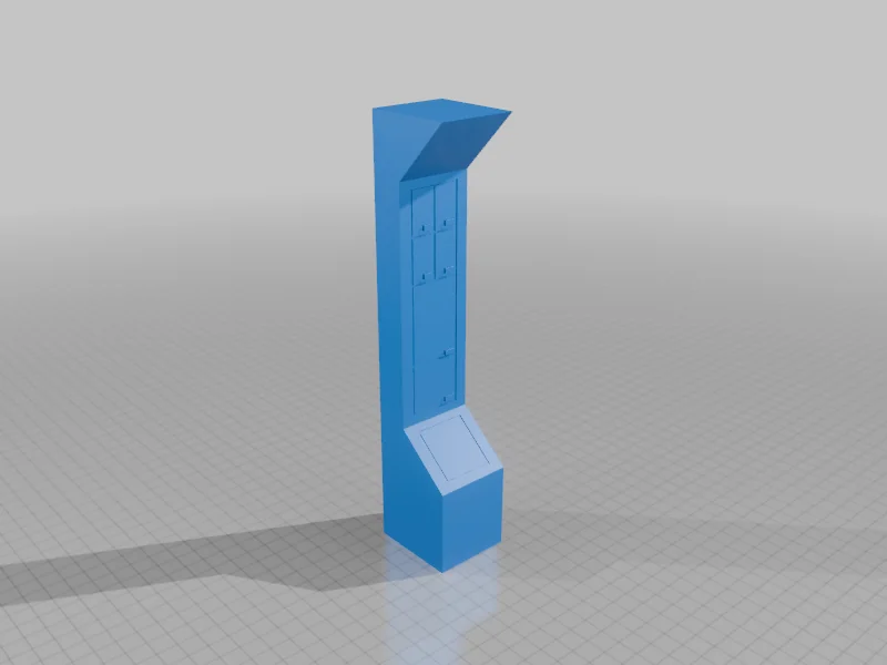 3D модель Колонна Звезды Смерти для диорамы - фото 16