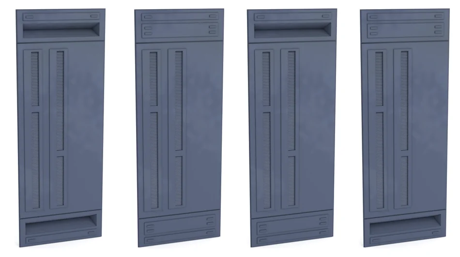 Панели коридоров Звезды Смерти