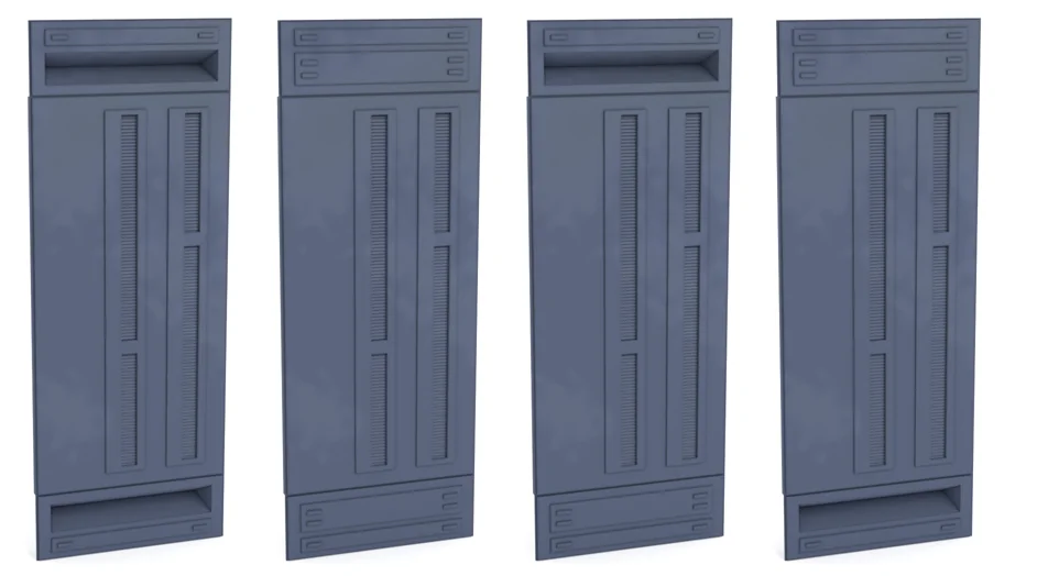 Панели коридоров Звезды Смерти