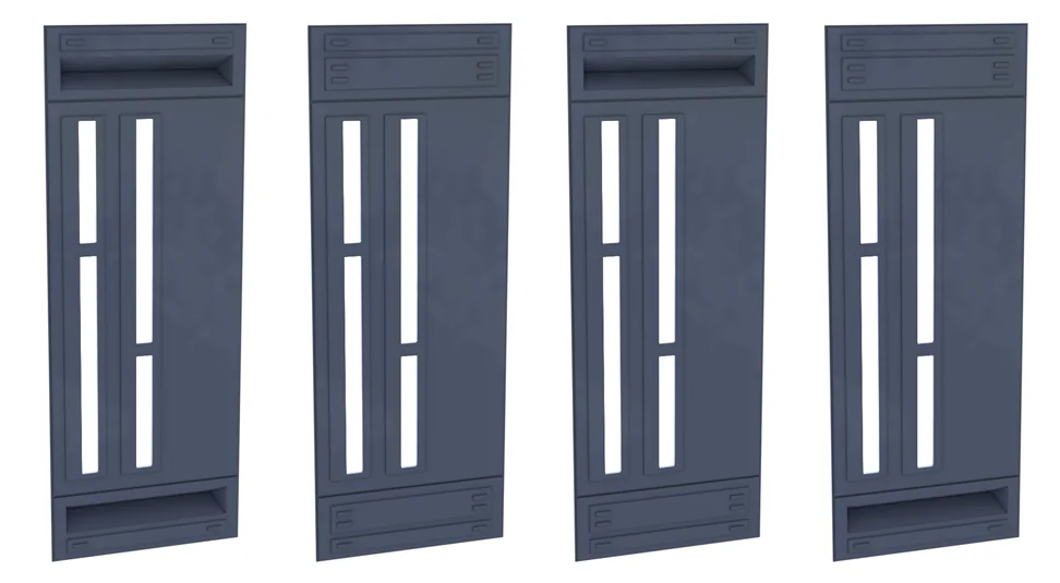 Панели коридоров Звезды Смерти