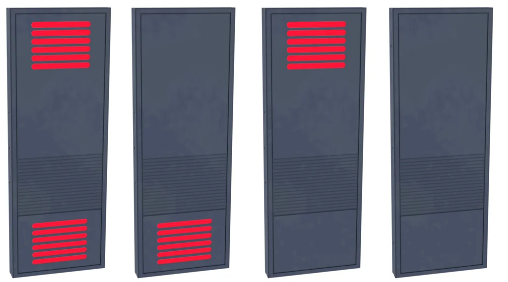 Панели коридоров Звезды Смерти