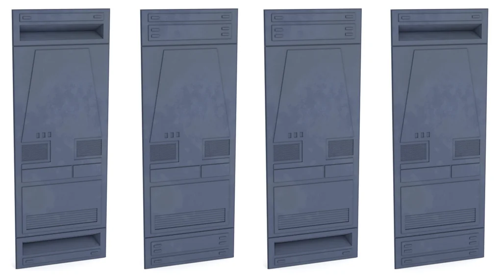 Панели коридоров Звезды Смерти