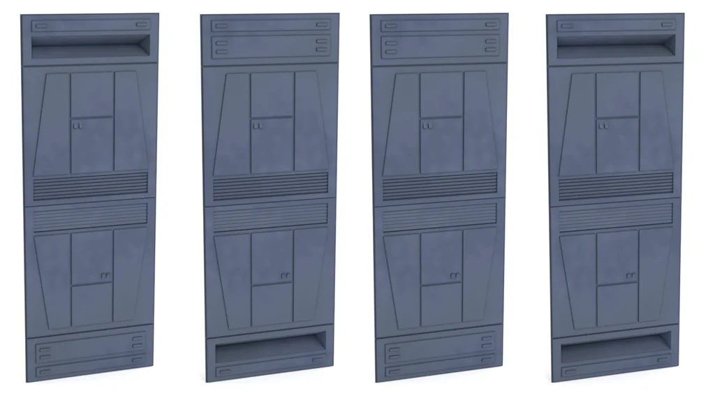 Панели коридоров Звезды Смерти