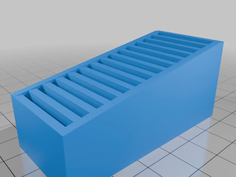 3D модель Держатель для медиаторов - фото 3