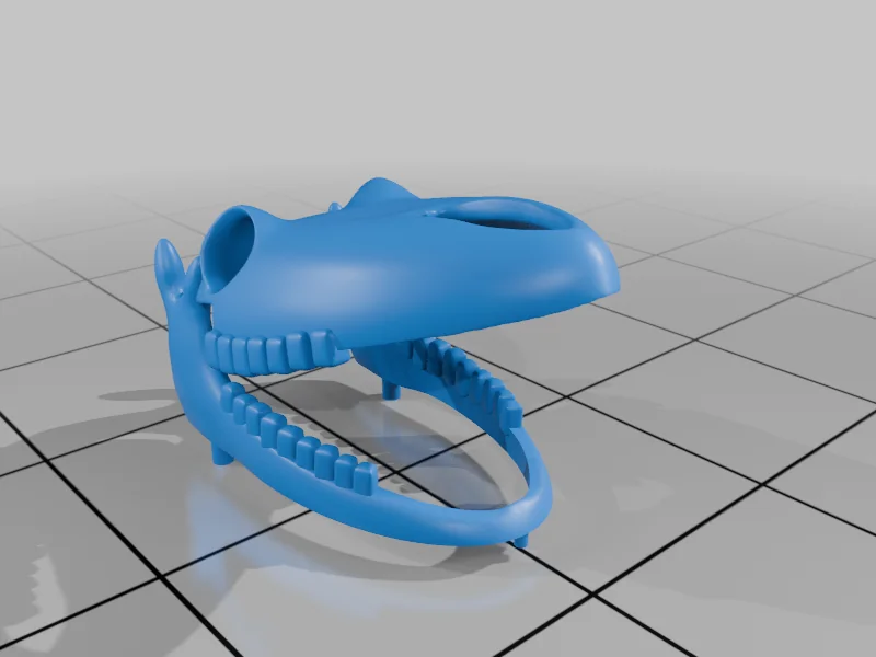 3D модель Скелет Iron Lung POI (Кит?) - фото 5