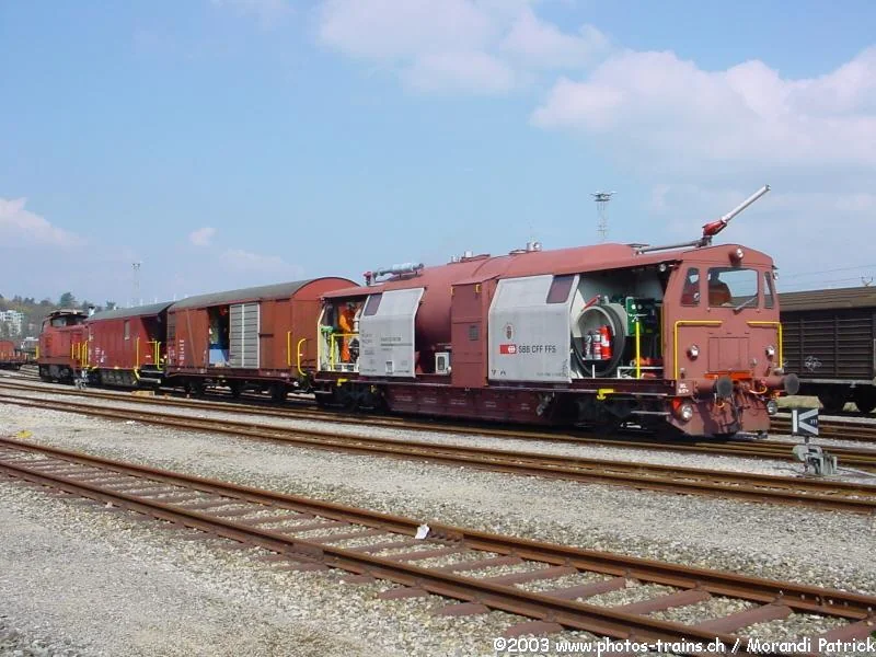 Модель H0 SBB LRZ 76: Пожарный и спасательный поезд