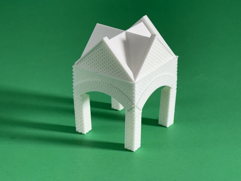 Модульный кирпичный вход 1:87 (HO масштаб)