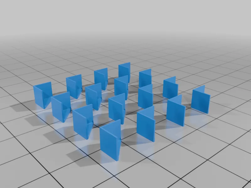 3D модель Модульний цегляний вхід 1:87 (HO масштаб) - фото 3