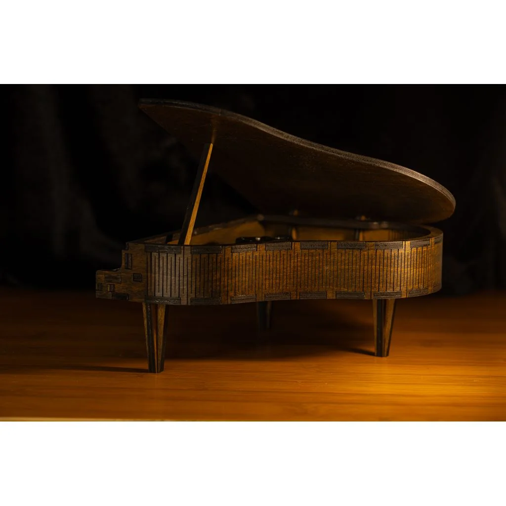 3D модель Музыкальная шкатулка с пианино - фото 3