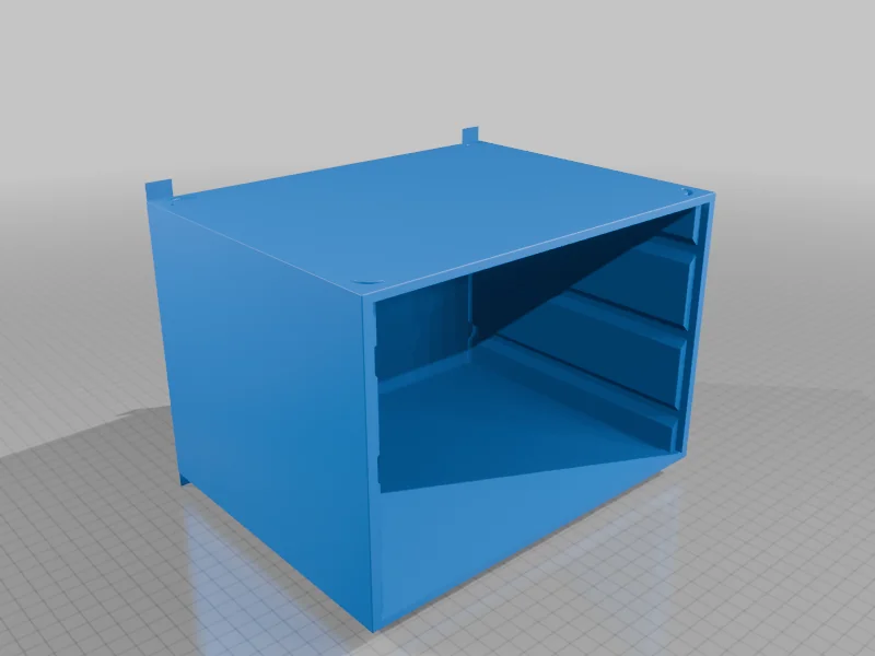 3D модель GridFinity 5x4 Mini Tool Box - фото 4
