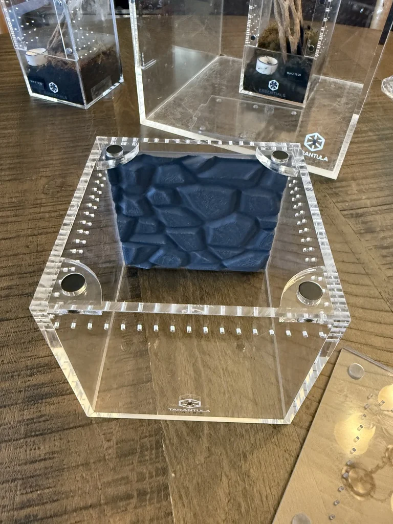 3D модель Фоновая модель каменной стены для террариума - фото 2