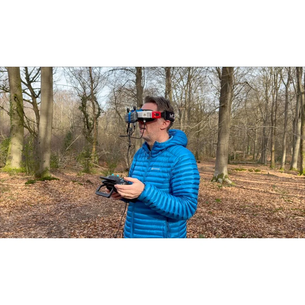 3D модель Крепление для модуля Walksnail Ascent VRX на очках HDZero - фото 2