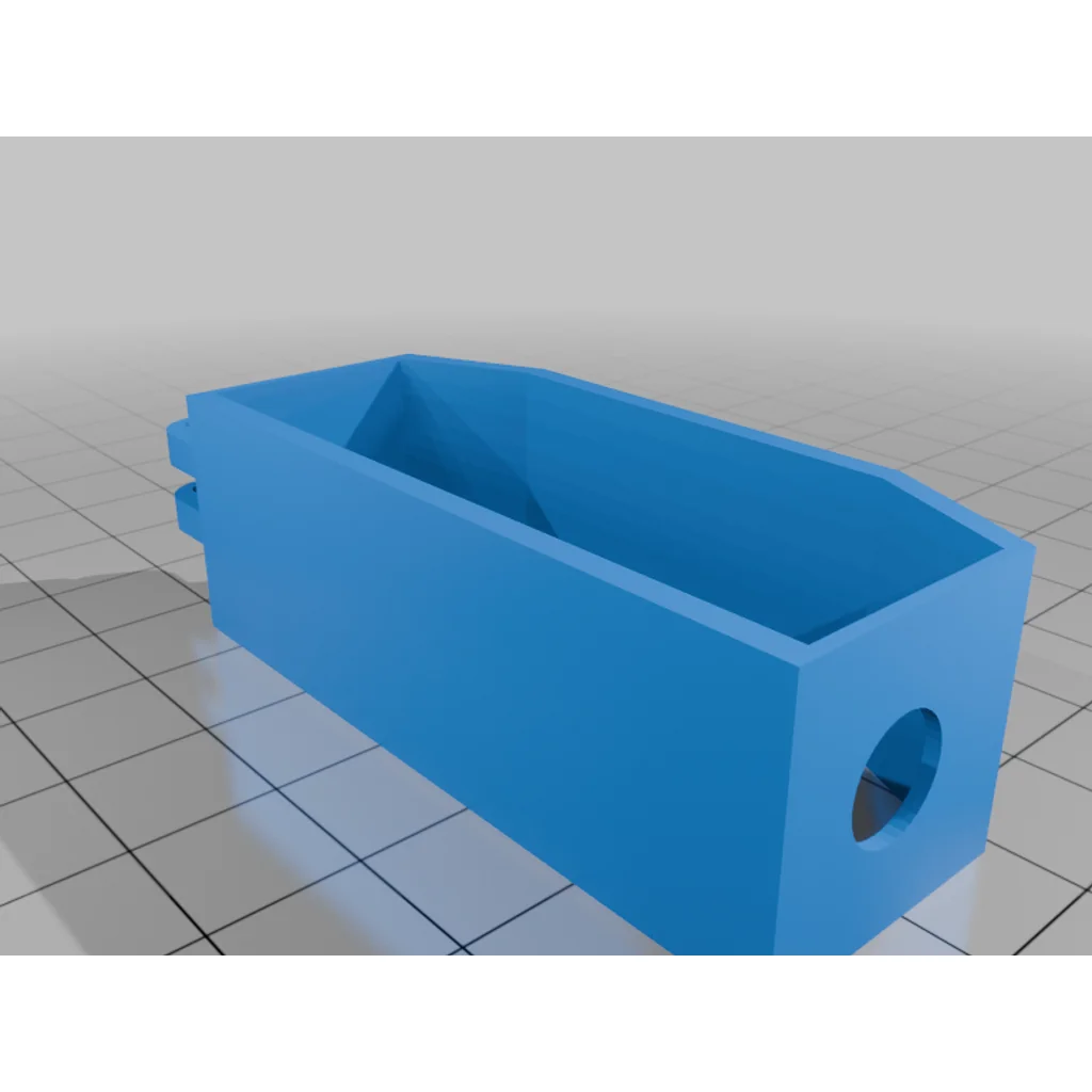 3D модель Крепление для модуля Walksnail Ascent VRX на очках HDZero - фото 3