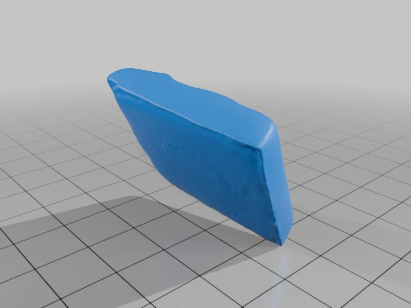 3D модель Сплошной тормозной вагон с лицом - фото 2