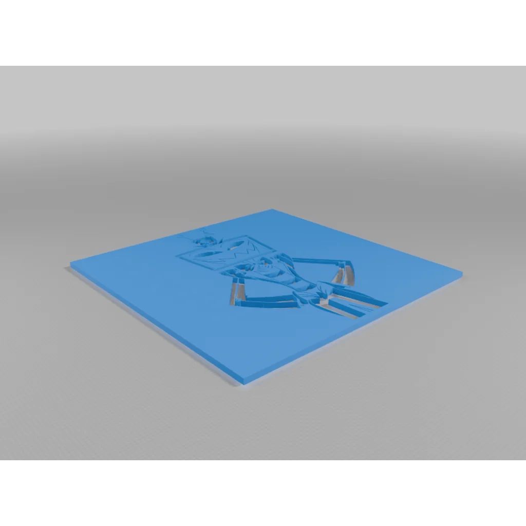 3D модель: Искусство стены Vox (Hazbin Hotel)