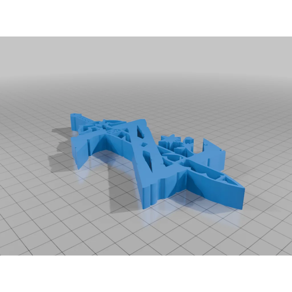 3D модель Логотип Legend of Zelda: Breath of the Wild STL