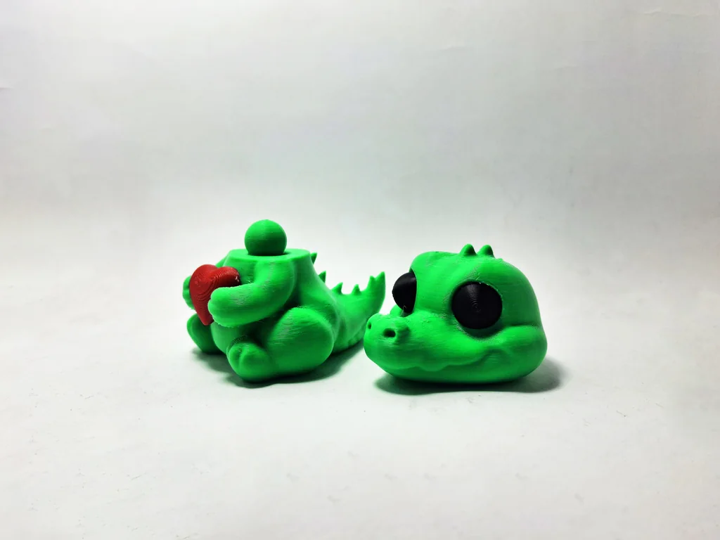 3D модель Крокодил на Валентина - Без AMS - фото 2