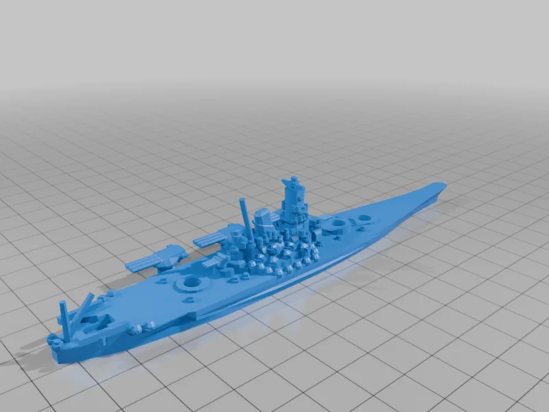 Модель Ямато 1800 для Axis and Allies