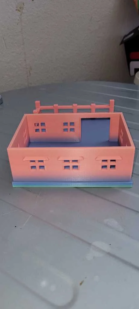 Домик для хомяка с ограждением