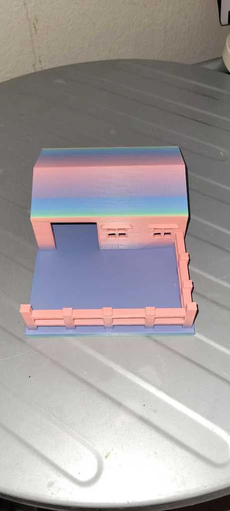 Домик для хомяка с ограждением