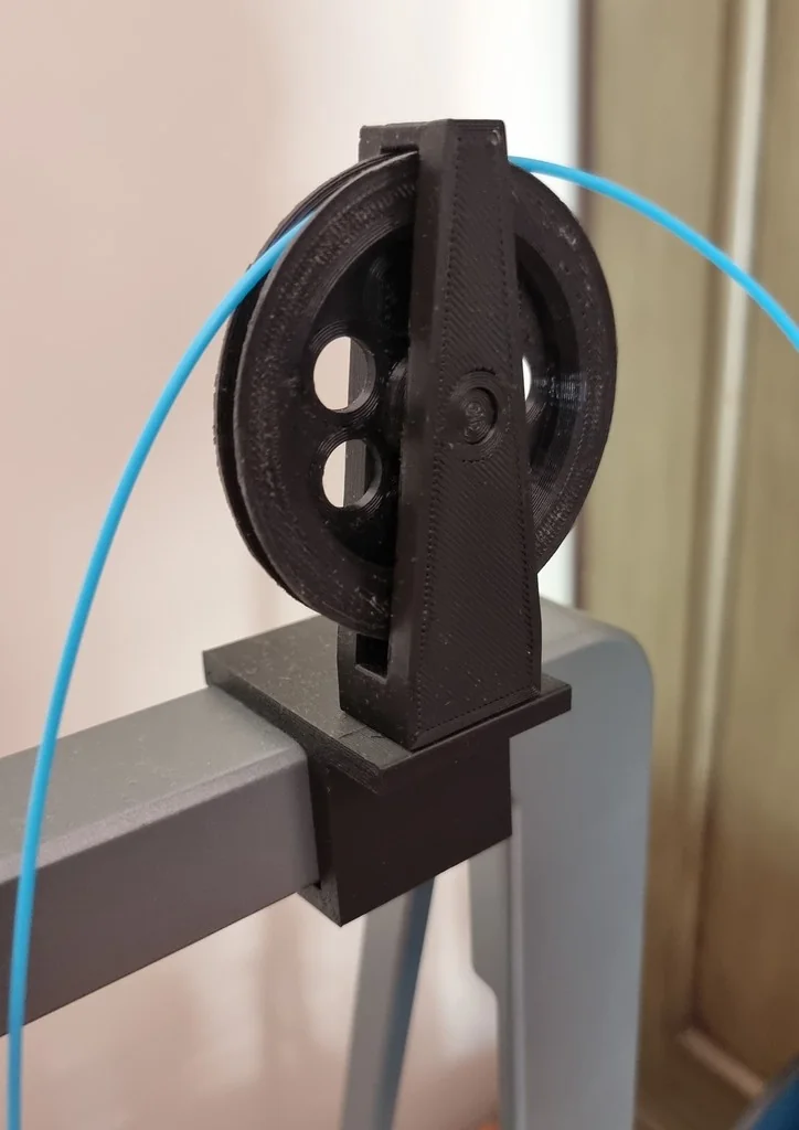Шкив для филамента и зажим для принтера