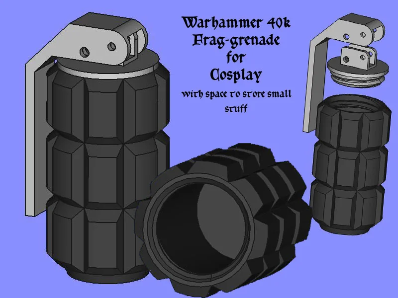 Кослейный граната Warhammer 40k