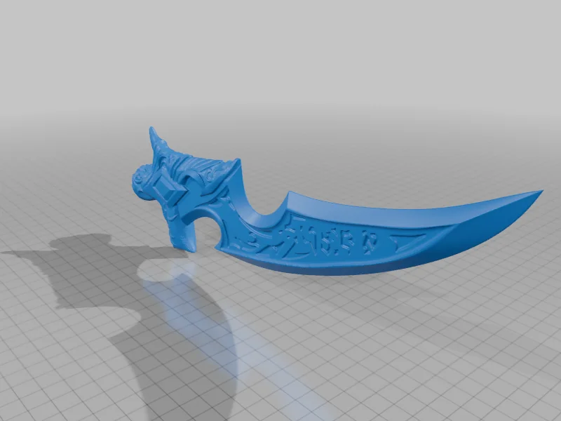 3D модель Кинжалы Валииры Сангвинар из World Of Warcraft - фото 4