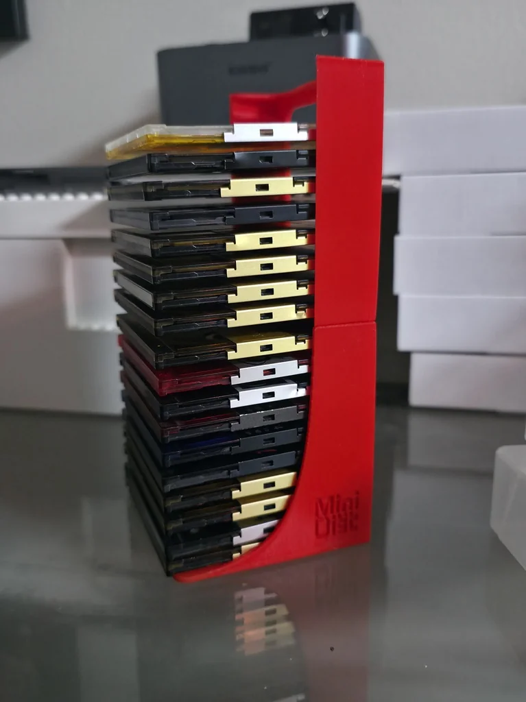 3D модель Найкраще рішення для зберігання MiniDisc - фото 1