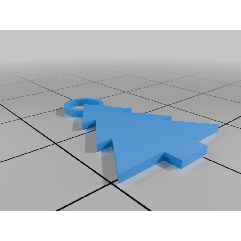 3D модель Новогодний украшение для елки - фото 2