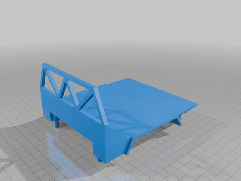 3D модель Платформа для MN82 1:12 Crawler RC (Укрепленная) - фото 4