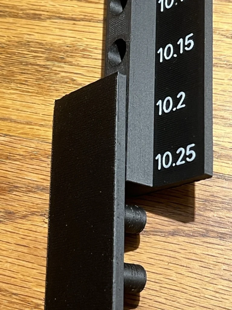 3D модель Калибровочный шаблон для штифтов и отверстий 10мм - фото 6