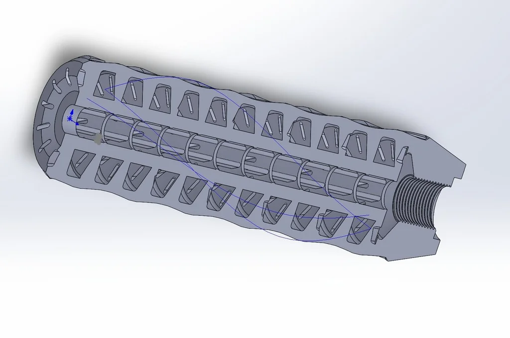 3D модель Модель Airsoft: Налаштування друку та інструкції STL